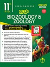 SURA`S 11th Standard Bio-Zoology and Zoology Short and Long Version Exam Guide in English Medium 2024-25 Edition