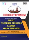 SURA`S High Court of Madras Typist,Telephone Operator,Cashier and Xerox Operator Exam Book Guide English 2024