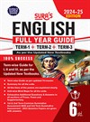 SURA`S 6th Standard Guide English Full Year 2024-25 Edition