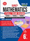 SURA`S 6th Standard Guide Mathematics Full Year Guide English Medium 2024-25 Latest Updated Edition