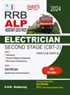 SURA`S RRB ALP(Assistant Loco Pilot) Electrician Second Stage CBT-2 Exam Book Guide in English Medium 2024