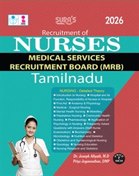 SURA`S TN MRB Medical Services Recruitment Board Recruitment for Nurse Exam Study Material Book Guide 2026