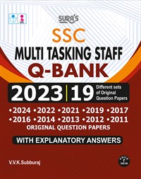 SURA`S SSC MTS Multi Tasking Staff Q-Bank Original Question Papers with Explanatory Answers Book in English 2026
