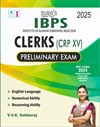 SURA`S IBPS Bank Clerks CRP XV Preliminary Exam Book Guide in English Medium 2025