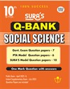 SURA`S 10th Std Q-Bank Social Science Subject Exam Question Papers in English Medium - Latest Updated Edition 2025