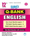 SURA`S 12th Std Q-Bank English Subject Exam Question Papers - Latest Updated Edition 2025