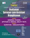 SURA`S TNPSC Draftsman Surveyor-cum-Assistant Draughtsman General Studies Aptitude Mental Ability Tests Exam Book Guide 2026