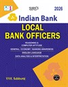 SURA`S Indian Bank Local Bank Officers Exam Book Guide in English Medium Latest Updated Edition 2026