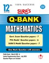 SURA`S 12th Std Q-Bank Mathematics Subject Exam Question Papers in English Medium - Latest Updated Edition 2025
