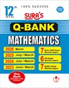 SURA`S 12th Std Q-Bank Mathematics Subject Exam Question Papers in English Medium - Latest Updated Edition