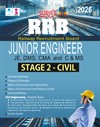 SURA`S RRB Junior Engineer JE,DMS,CMA and C & MS Stage 2 Civil Engineering Exam Book Guide English 2026