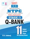 SURA`S RRB NTPC Preliminary Stage-1 Q-Bank Original Question Papers with Explanatory Answers Guide in English 2026