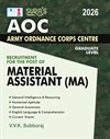 SURA`S Army Ordnance Corps Centre (AOC) Material Assistant (MA) Graduate Level Exam Book Guide in English Medium 2026