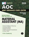 SURA`S Army Ordnance Corps Centre (AOC) Material Assistant (MA) Graduate Level Exam Book Guide in English Medium 2026