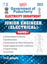 SURA`S Government of Puducherry Junior Engineer Electrical Paper-I Exam Book Guide in English Medium 2025