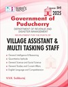 SURA`S Government of Puducherry Village Assistant & Multi Tasking Staff Exam Book Guide in English Medium 2025