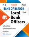 SURA`S BOB Bank of Baroda Local Bank Officers Exam Book Guide in English Medium 2026