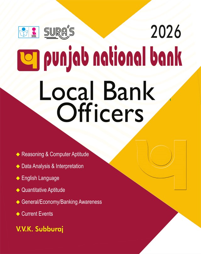 SURA`S Punjab National Bank - Local Bank Officers Exam Guide - Latest Updated Edition Book 2026