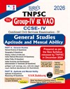 SURA`S TNPSC Group-IV CCSE-IV General Studies and Aptitude and Mental Ability Exam Book Guide in English Medium 2026