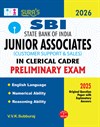 SURA`S SBI Junior Associates ( Customer Support & Sales ) Clerical Cadre Preliminary Exam Book Guide in English Medium 2026