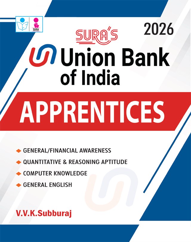 SURA`S Union Bank of India Apprentices Exam Book Guide in English Medium 2026