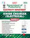 SURA`S Government of Puducherry Junior Engineer Electrical Paper-II Exam Book Guide in English Medium 2026