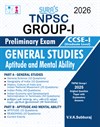 SURA`S TNPSC Group 1 CCSE-1 (Graduate Level) Preliminary Exam General Studies Book in English Medium Fully Revised & Updated LATEST EDITION 2026