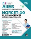 SURA`S AIIMS NORCET Nursing Officer Common Eligibility Test Exam Book Guide English 2026