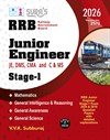 SURA`S RRB Junior Engineer JE,DMS,CMA and C & MS Stage - I Exam Guide - Latest Updated Edition 2026