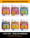 SURA`S 12th Standard Question Banks (Tamil, English, Maths, Physics, Chemistry, Computer Science) Bundle English Medium 2026-27 Edition