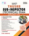 SURA`S TNUSRB Sub-Inspector(SI) Technical Exam Book (Diploma Std) in English Medium - Latest Updated Edition 2026