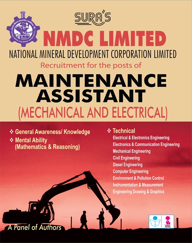 SURA`S NMDC LIMITED Maintenance Assistant (Mechanical and Electrical) Exam Guide Latest Updated Edition