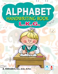 Alphabet handwritting book (L.K.G)