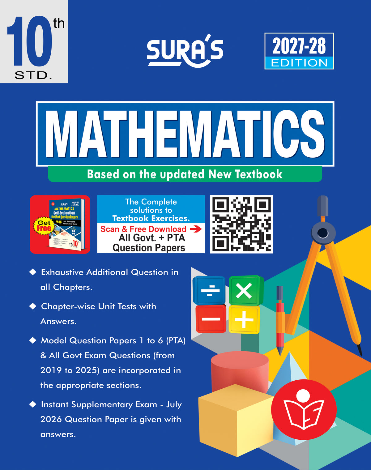 SURA`S 10th STD All Subjects In 1 Bundle Offer (Tamil, English, Maths, Science, Social Science) Set Of 5 Guides - English Medium 2027-28 Edition - Based On Samacheer Kalvi Textbook