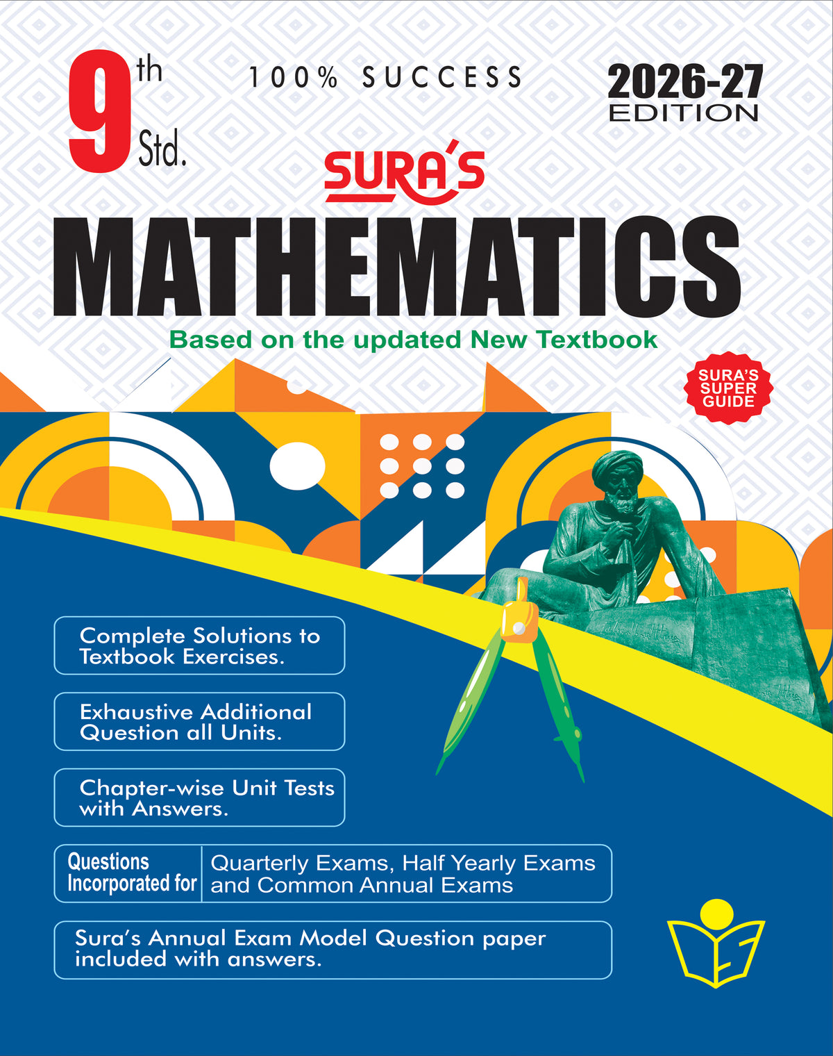 SURA`S 9th STD All Subjects In 1 Bundle Offer (Tamil, English, Maths, Science, Social Science) Set Of 5 Guides - English Medium 2026-27 Edition - Based On Samacheer Kalvi Textbook