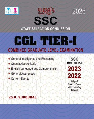 SURA'S SSC CGL Tier-I 2026 – Combined Graduate Level Examination Guide