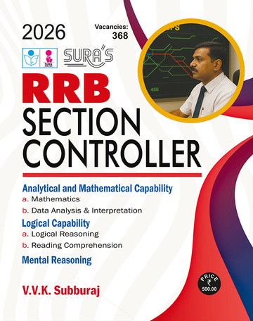 SURA'S RRB SECTION CONTROLLER Exam Guide - Updated Latest Edition 2026