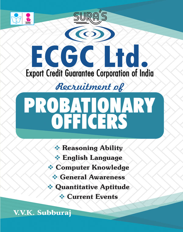 ECGC Ltd. (Export Credit Guarantee Corporation of India) Probationary Officers (PO) Exam Books