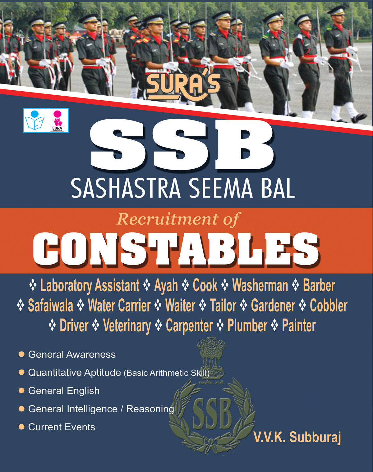 SURA`S Sashastra Seema Bal (SSB) Constables Exam Books in English - LATEST EDITION 2026