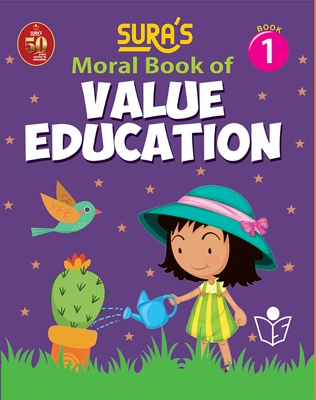 SURA`S Moral Book of Value Education - Amazing New Series - 1st Std