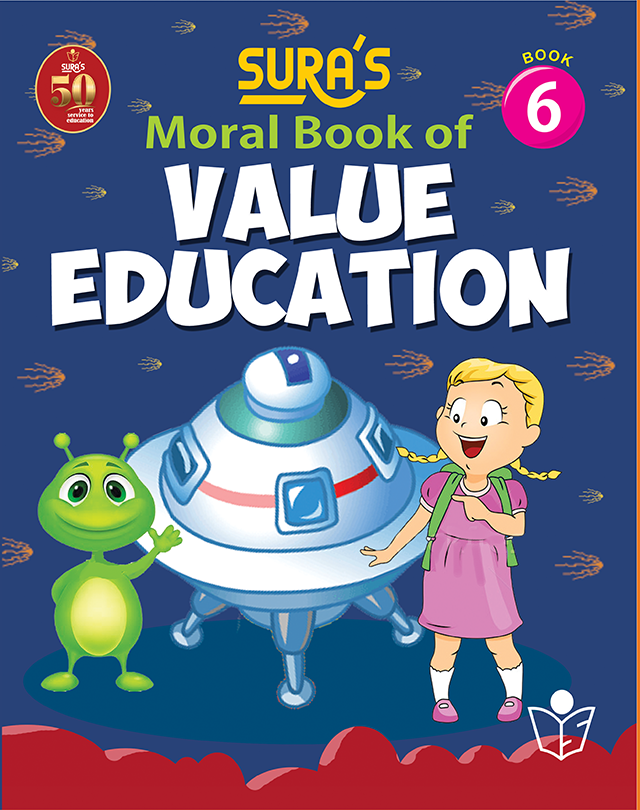 SURA`S Moral Book of Value Education - Amazing New Series - 6th Std