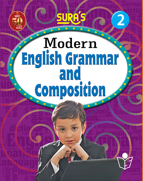 SURA'S Modern English Grammar and Composition Book - 2nd Std - Amazing New Series