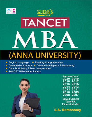 SURA`S TANCET MBA Entrance Exam Book in English - Latest Edition 2026