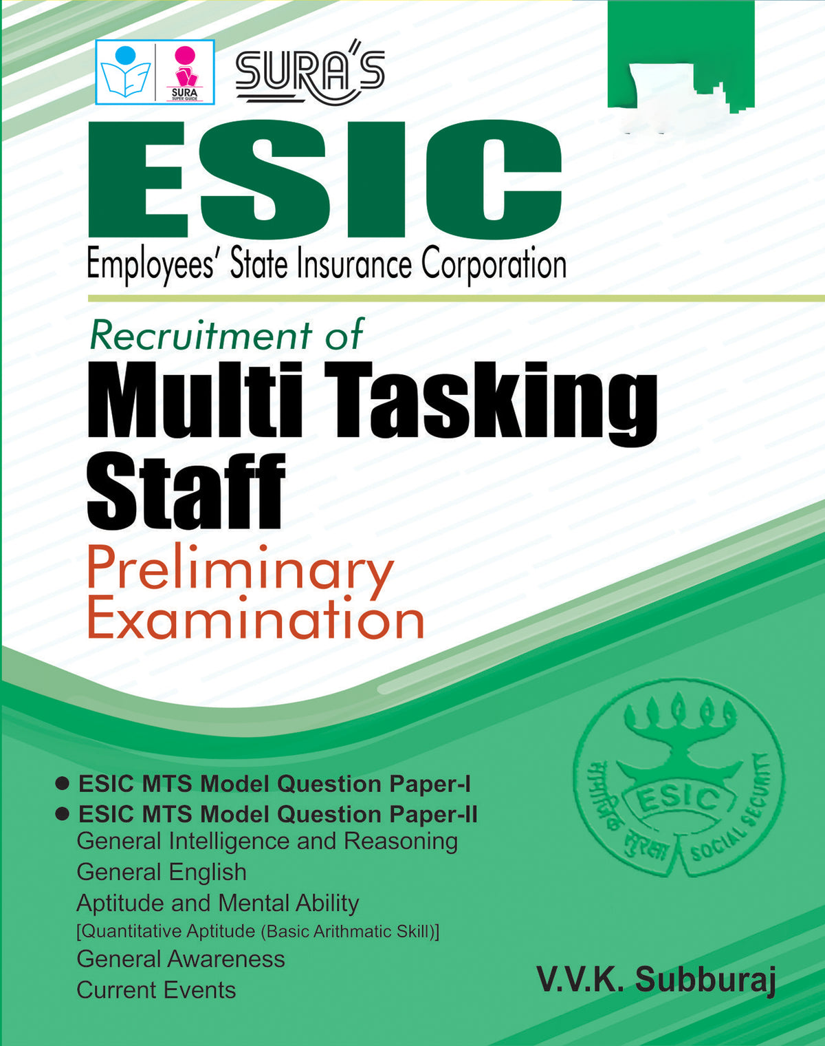ESIC MTS (Multi Tasking Staff) Preliminary Exam Book in English Medium - Latest Edition 2026