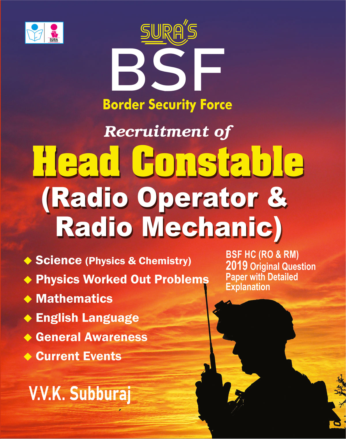 SURA'S BSF Head Constable(Radio Operator & Radio Mechanic) Exam Book in English Medium - Latest Updated Edition 2026
