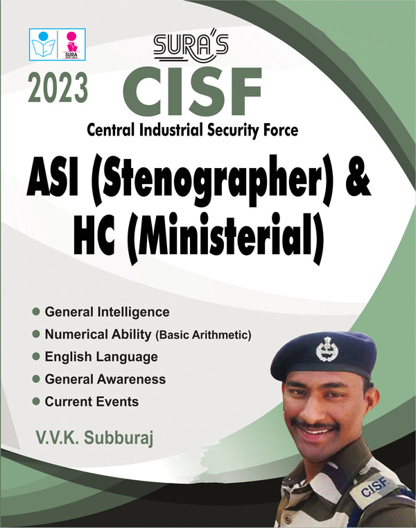 SURA'S CISF ASI(Stenographer) & HC(Ministerial) Exam Book in English Medium - Latest Updated Edition 2026
