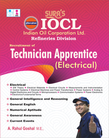 SURA`S IOCL ( Refineries Division ) Technician Apprentice Electrical Exam Book in English - LATEST EDITION 2026