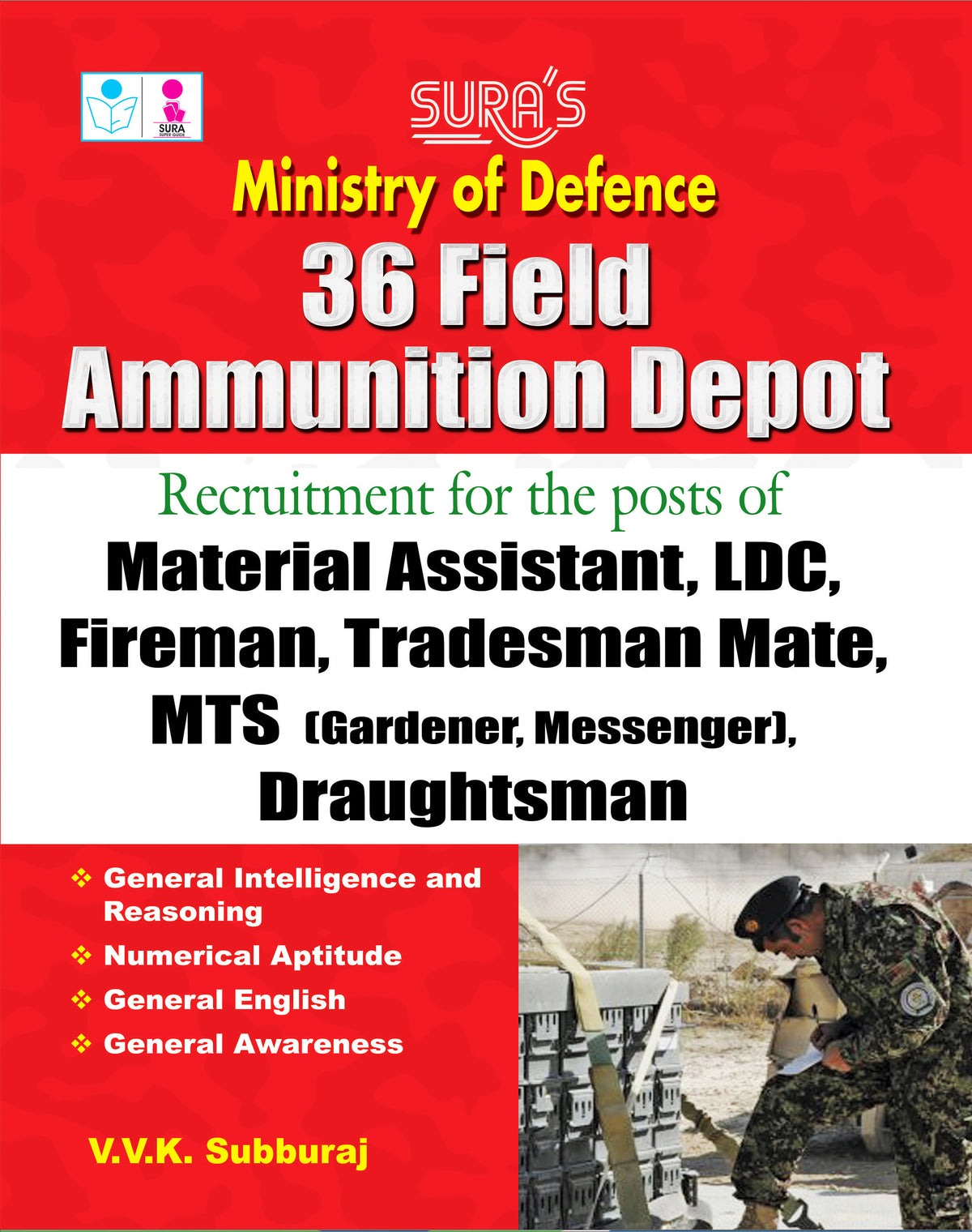 MINISTRY OF DEFENCE 36 FIELD AMMUNITION DEPOT EXAM BOOK