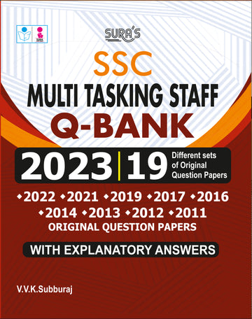 SURA`S SSC MTS (Multi Tasking Staff) Q-Bank Original Question Papers with Explanatory Answers 2026